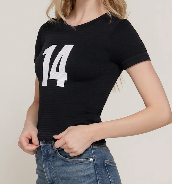 BB 14 Waffle Tee - Image 2