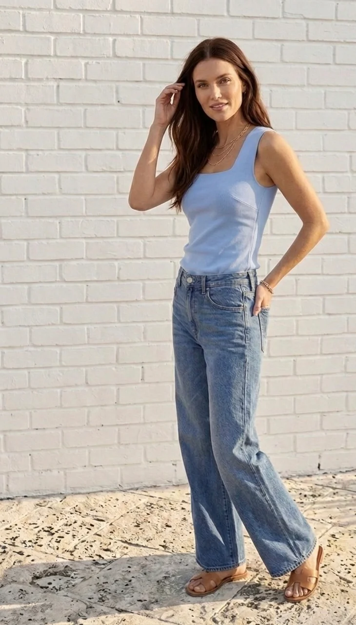 Brigitte Brianna Line Tank - Image 6