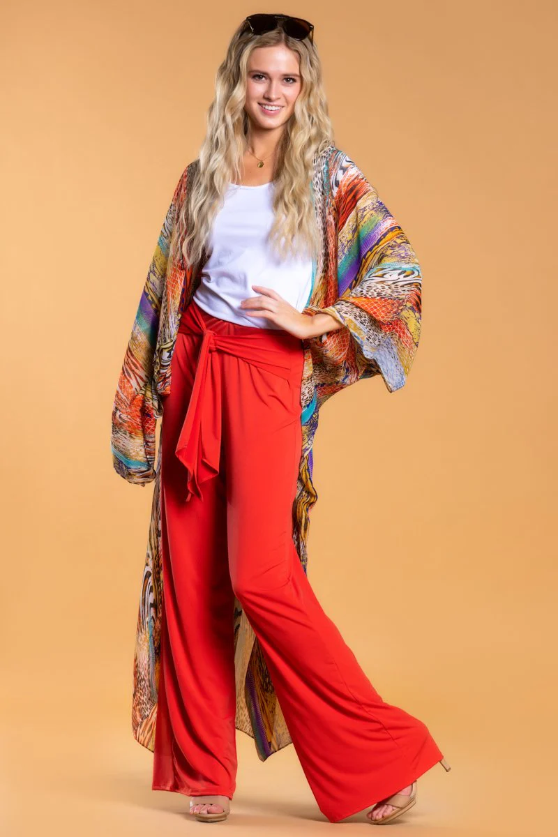 Brigitte Brianna Aloha Tie Pants - Image 3
