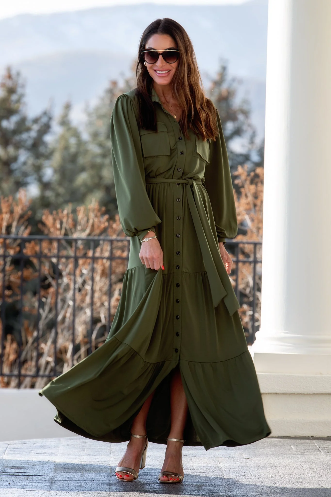 Brigitte Brianna La La Maxi Dress - Image 3