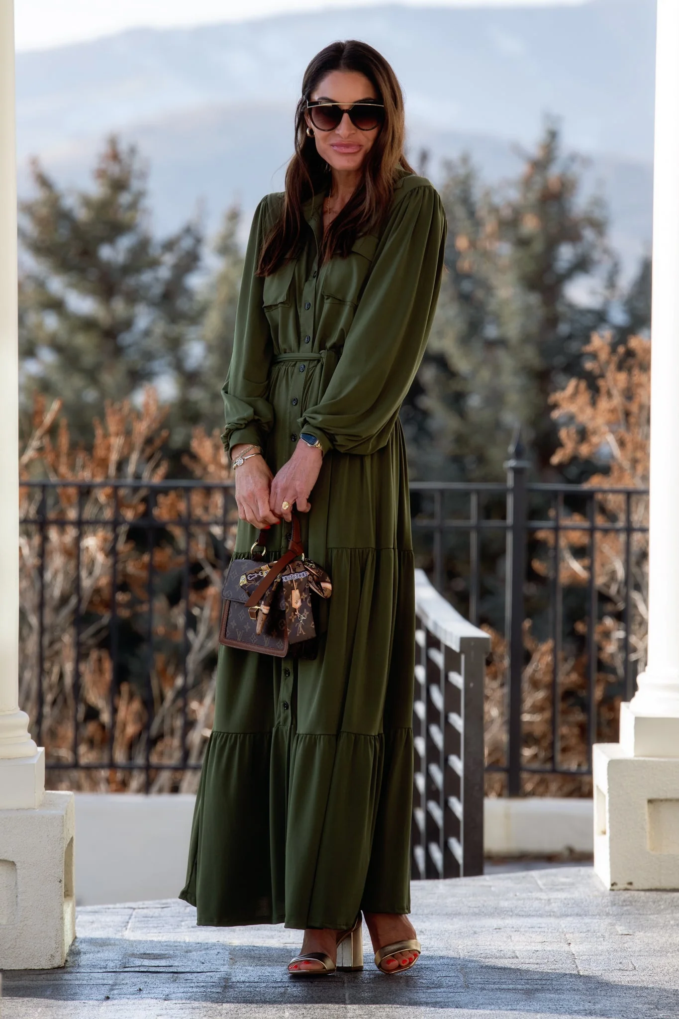 Brigitte Brianna La La Maxi Dress - Image 4
