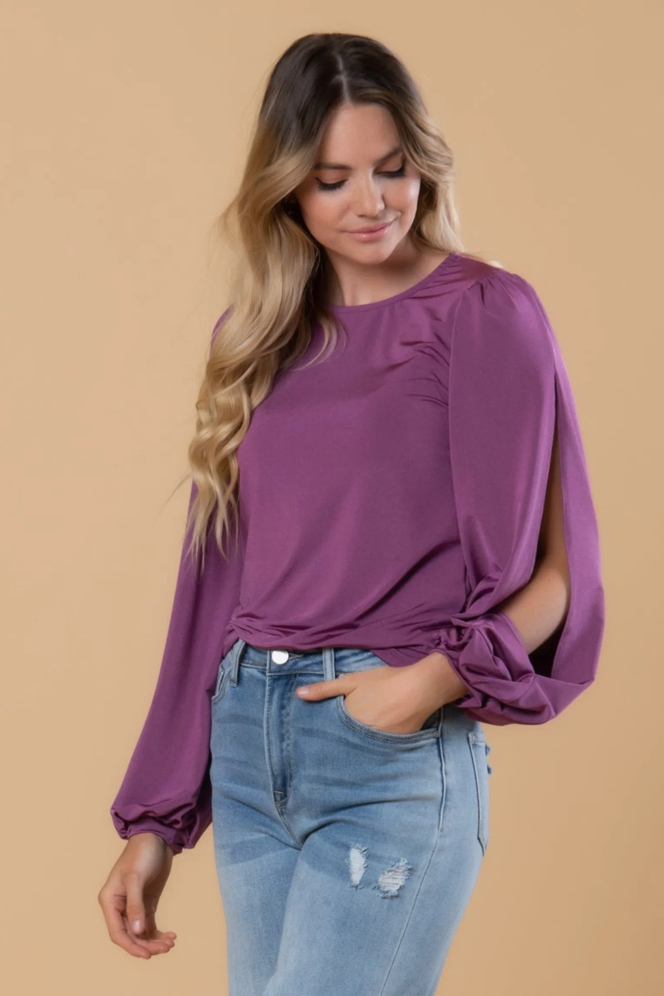 Brigitte Brianna NYC Slit Top - Image 3