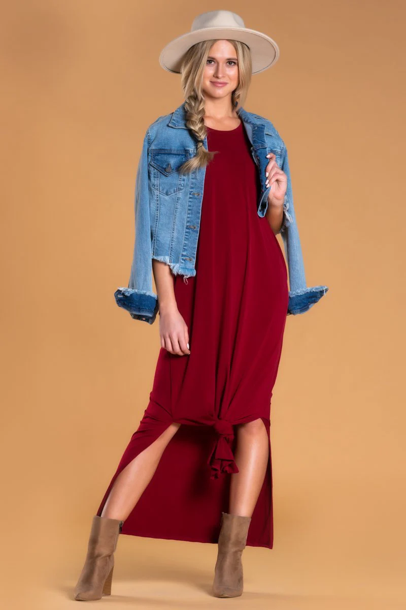 Brigitte Brianna Pocket Maxi Dress - Image 15