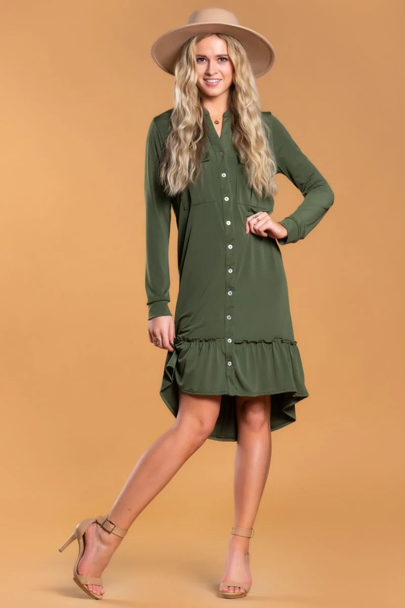 Brigitte Brianna Safari Dress