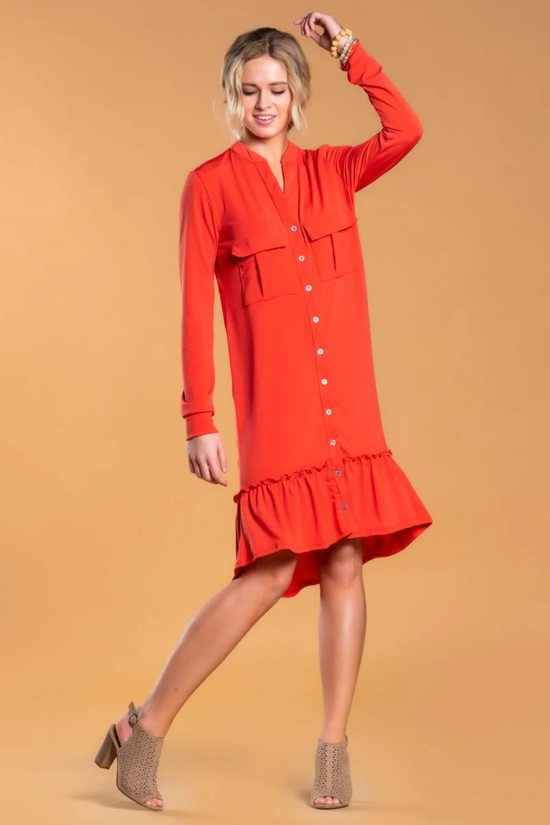 Brigitte Brianna Safari Dress - Image 2