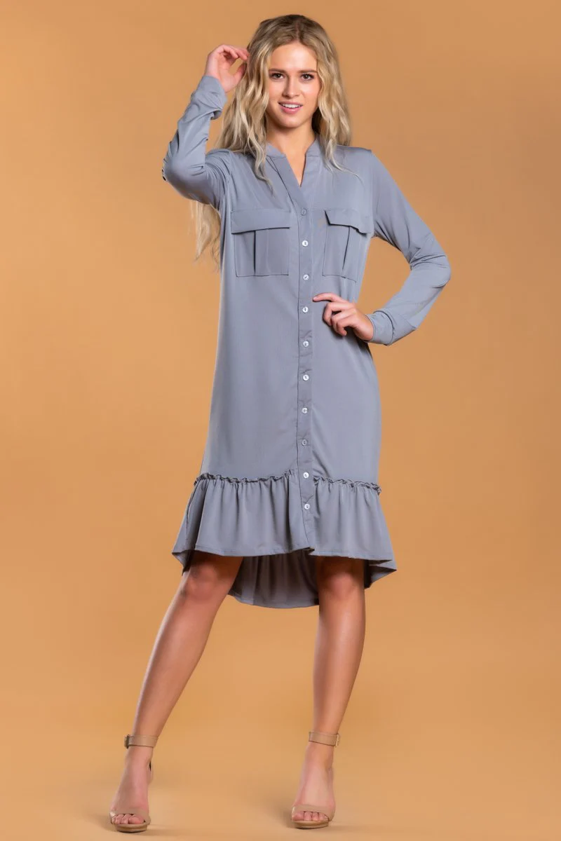 Brigitte Brianna Safari Dress - Image 5