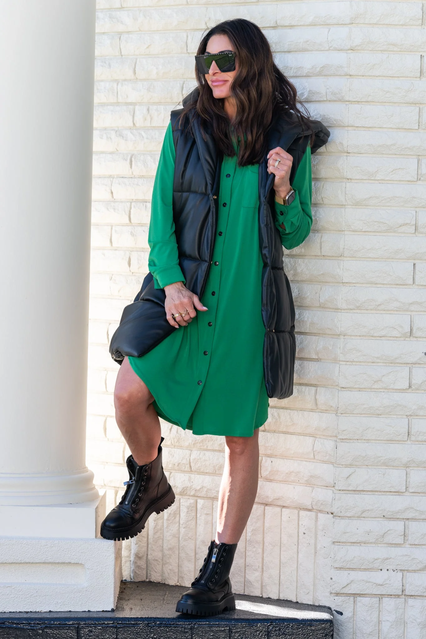 Brigitte Brianna Shirt Dress - Image 4