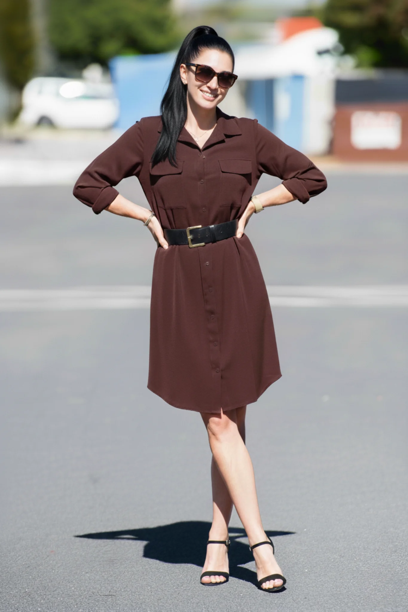 Brigitte Brianna Shirt Dress - Image 9