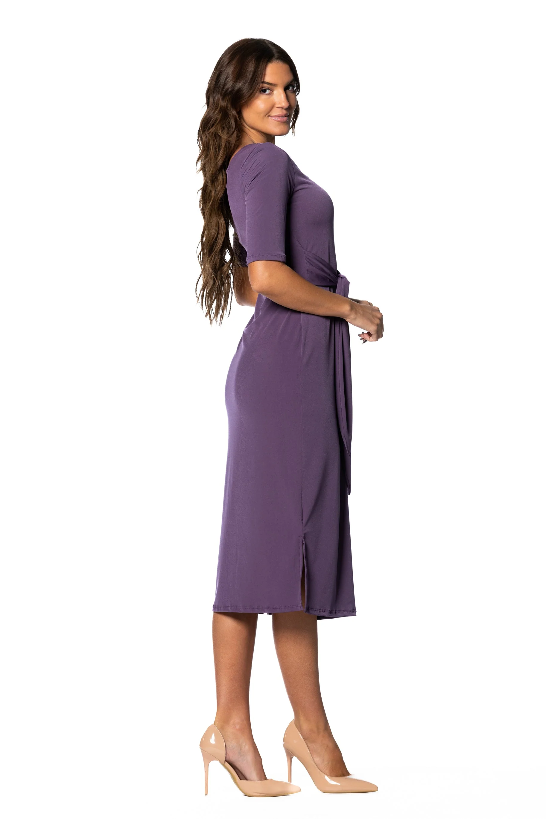 Brigitte Brianna Square Neck Dress - Image 3