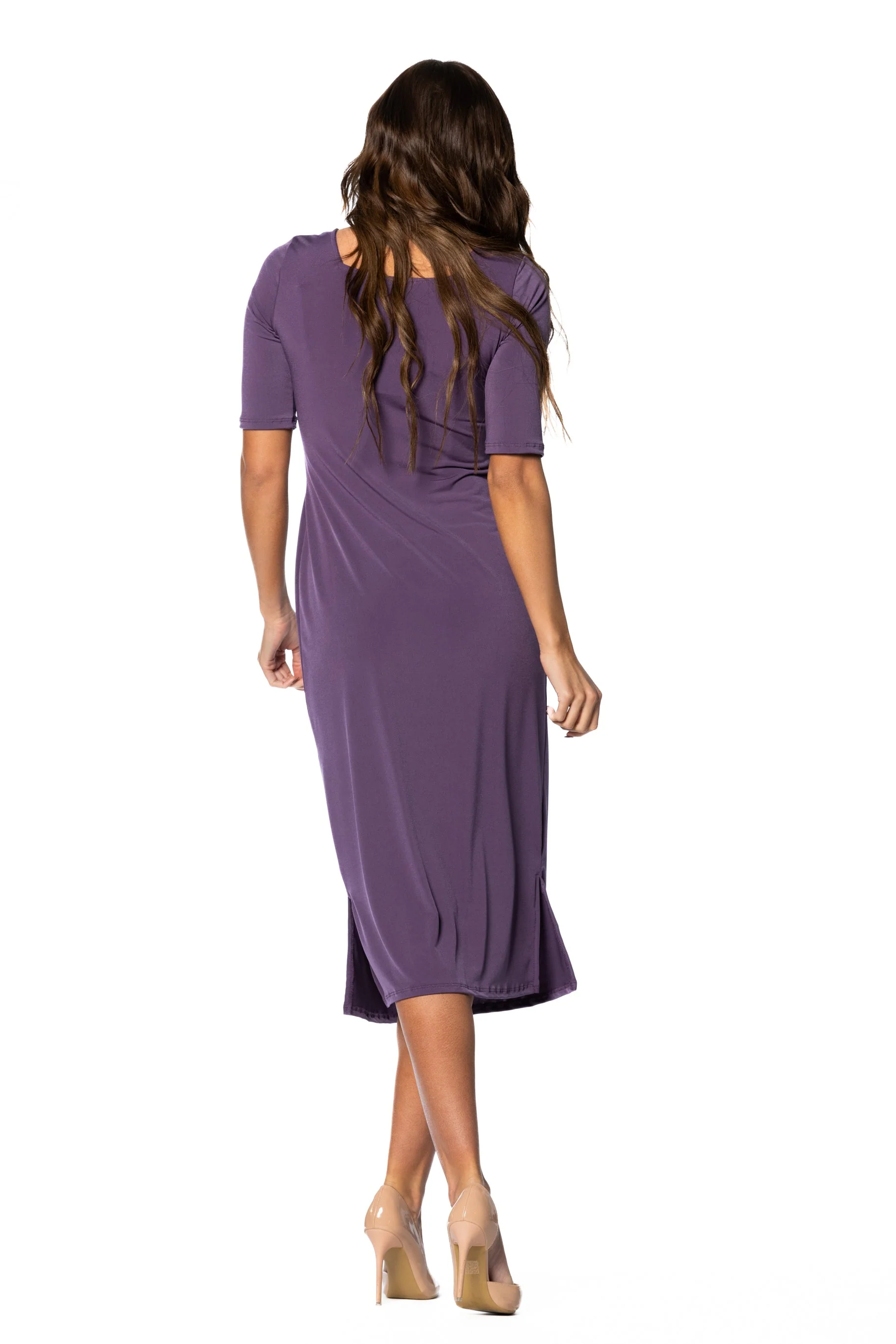 Brigitte Brianna Square Neck Dress - Image 4