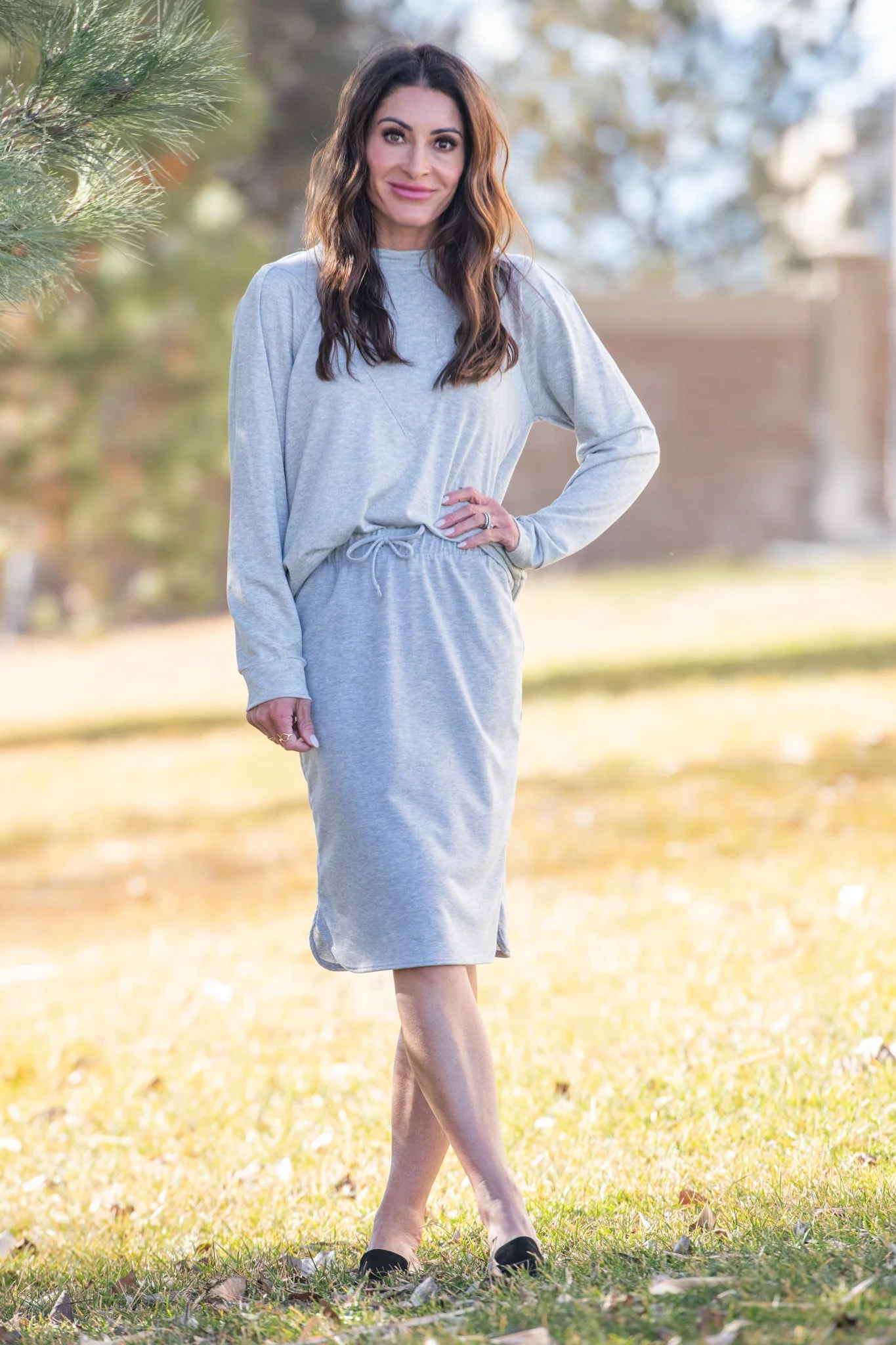 Brigitte Brianna Sweatshirt Skirt - Image 3