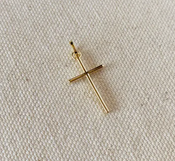 Dainty Cross Necklace - Image 2