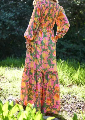Dahlia Smocked Maxi Dress - Image 3