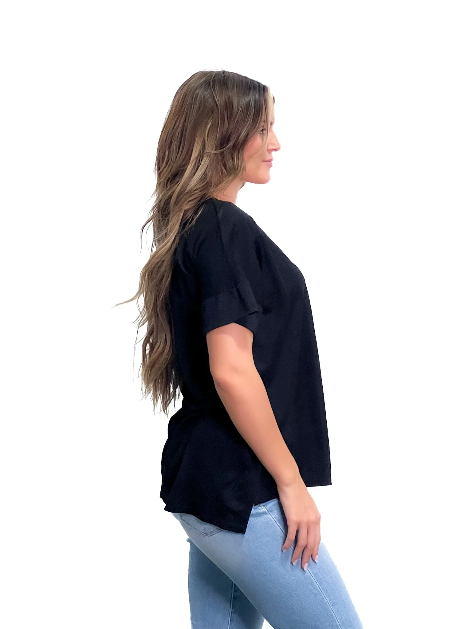 Gabi V-Neck Top - Image 2