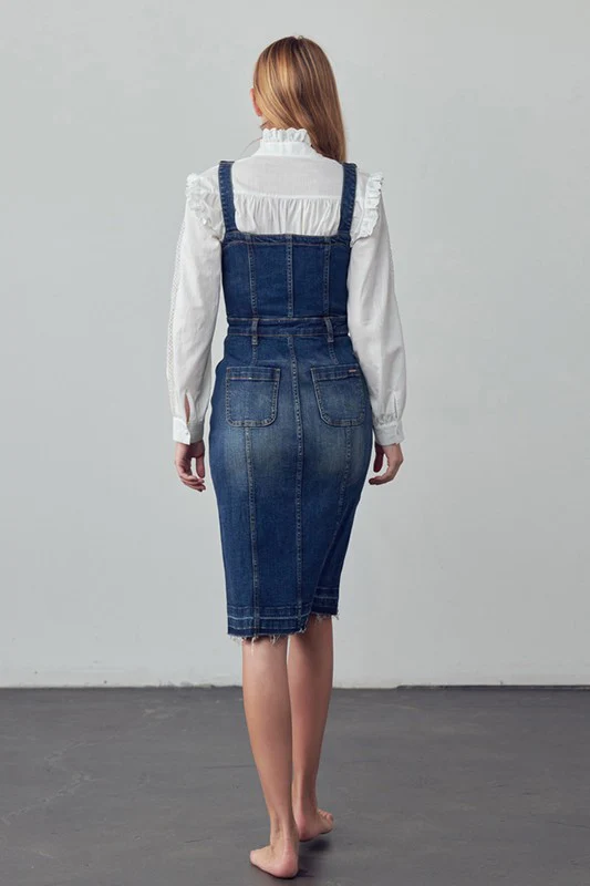 Iris Overall Dress - Image 3