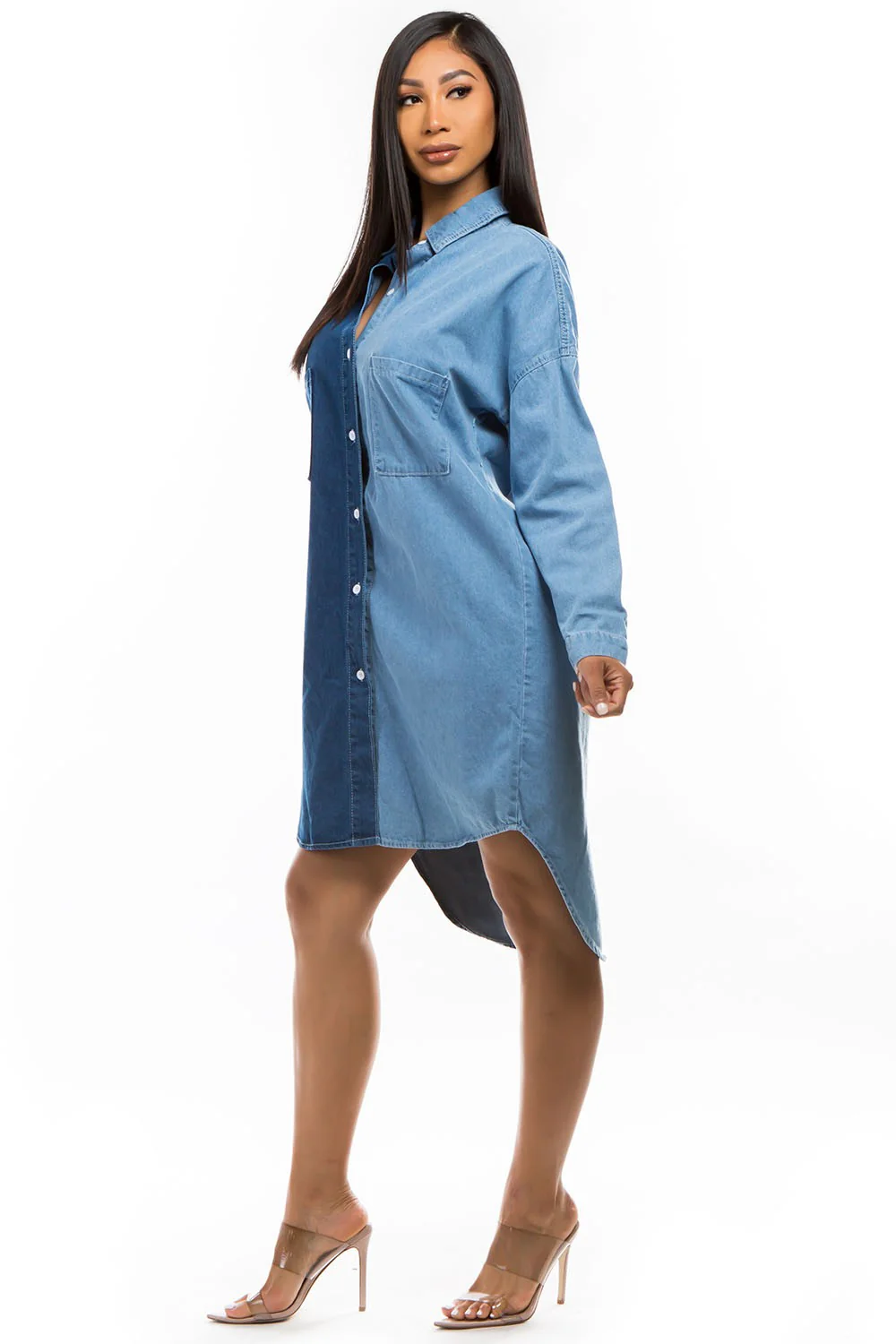 Kaia Two Tone Tunic - Image 4