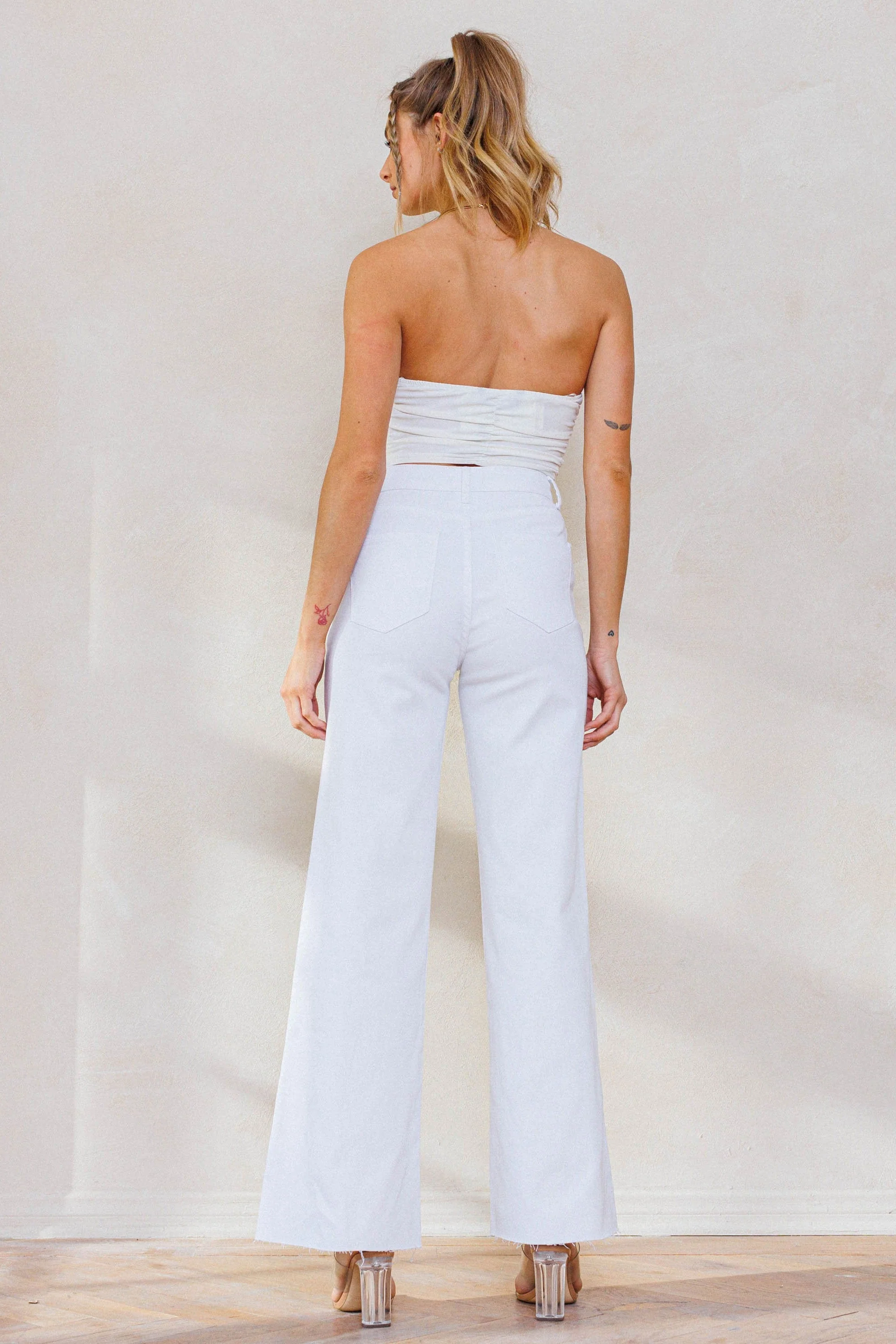 Kinsley Wide Leg Denim - Image 2