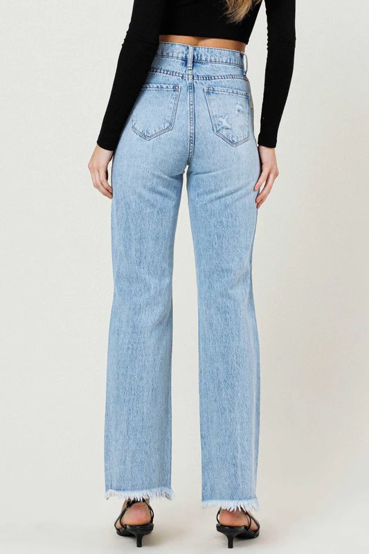 Kristi Distressed Wide Leg - Image 3