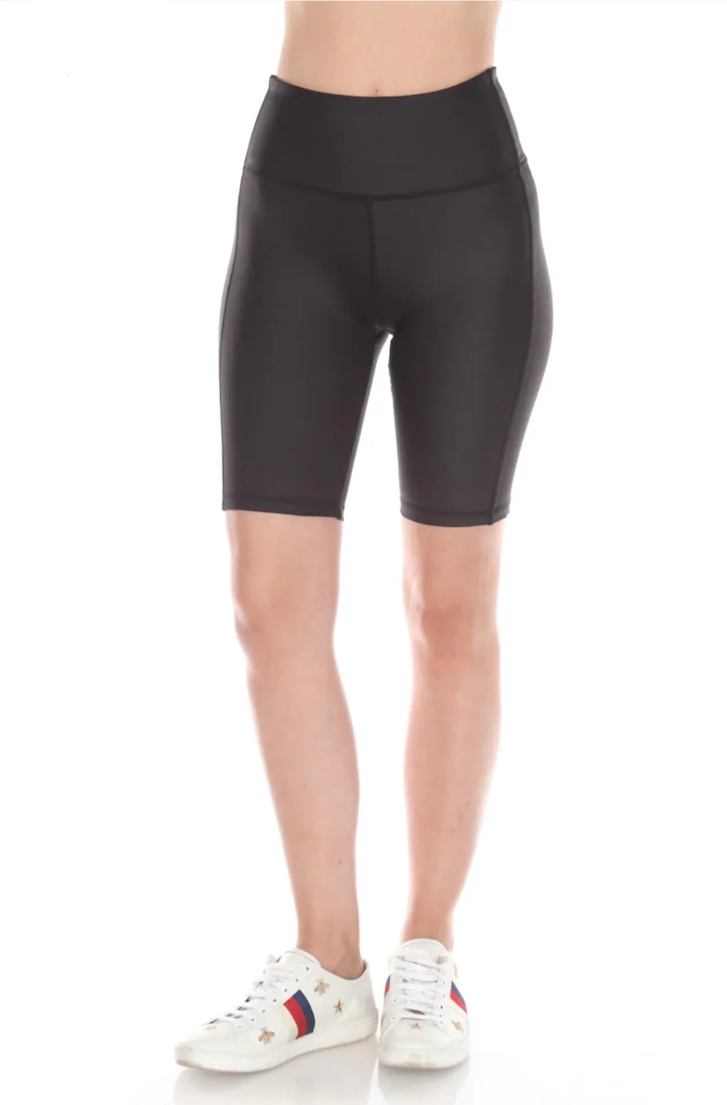 Liquid Shine Biker Shorts - Image 4