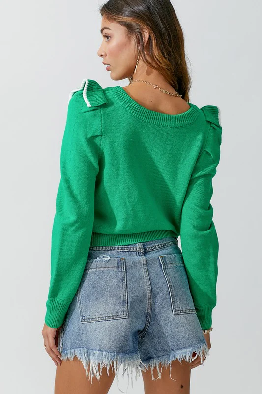 Mitzi Ruffle Sweater - Image 5