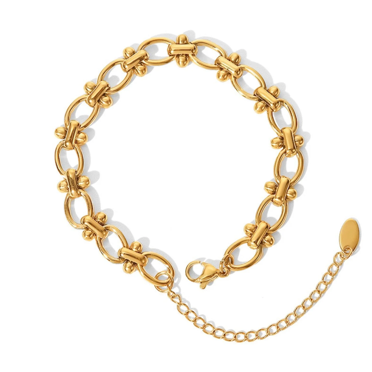 Oval Chain Link Bracelet