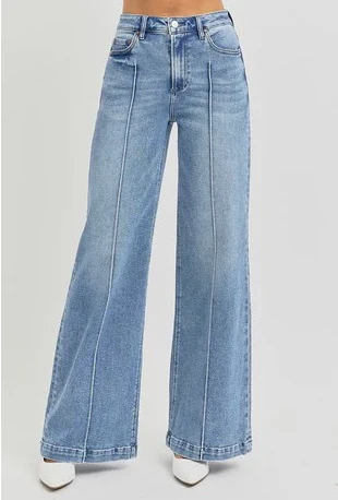 Pintuck Jeans