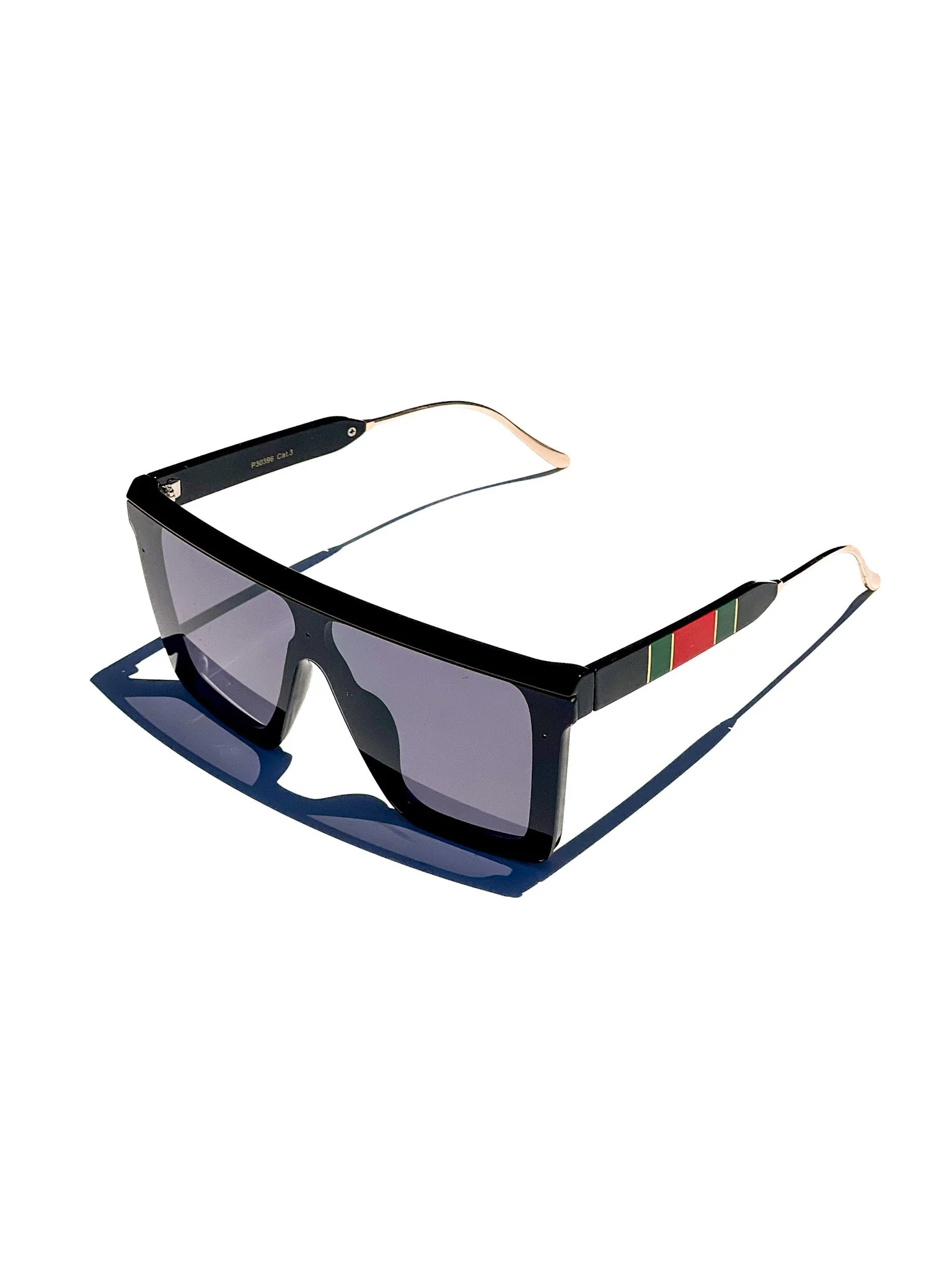 Designer Stripe Sunglasses