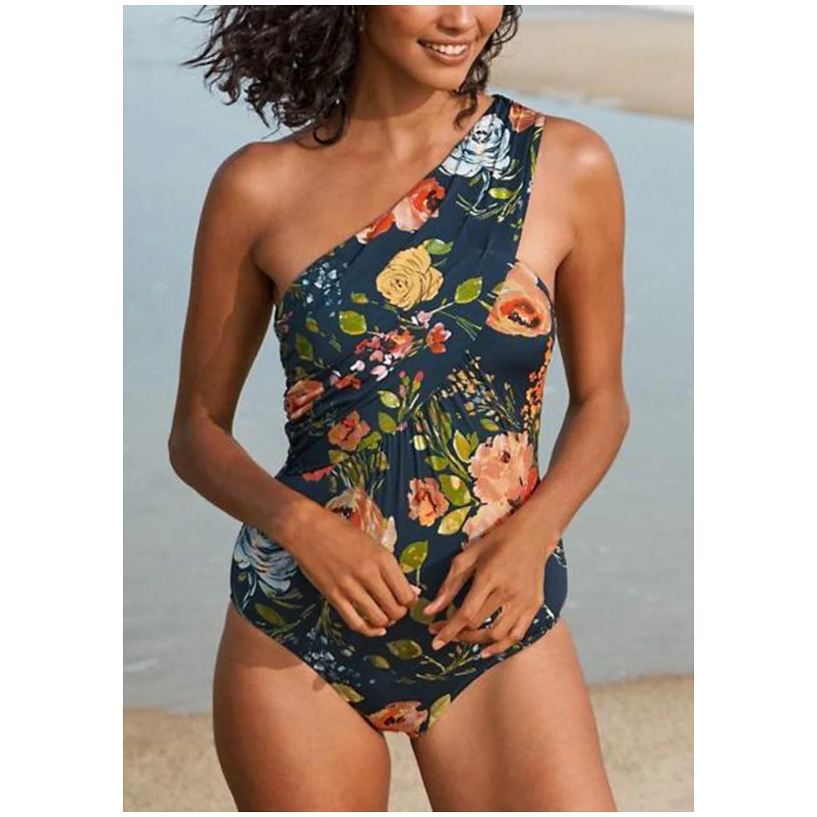 Seaside One Shoulder Swimsuit - Image 4